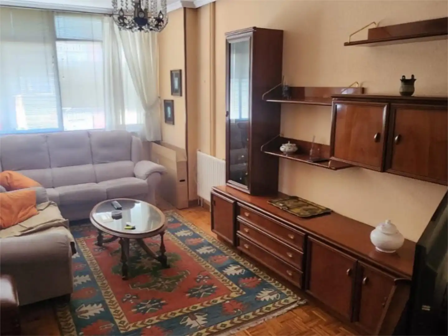 Flat for rent in Ronda das Fontiñas, 142, San Roque - As Fontiñas Living room of Flat for rent in Lugo with Heating and Furnished
