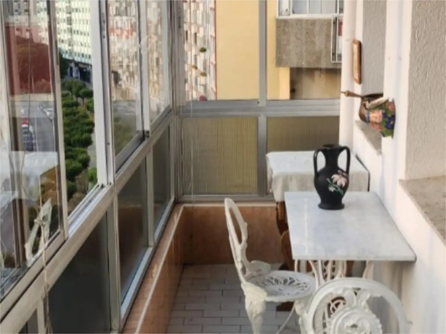 Flat for rent in Ronda das Fontiñas, 142, San Roque - As Fontiñas Balcony of Flat for rent in Lugo with Heating and Furnished