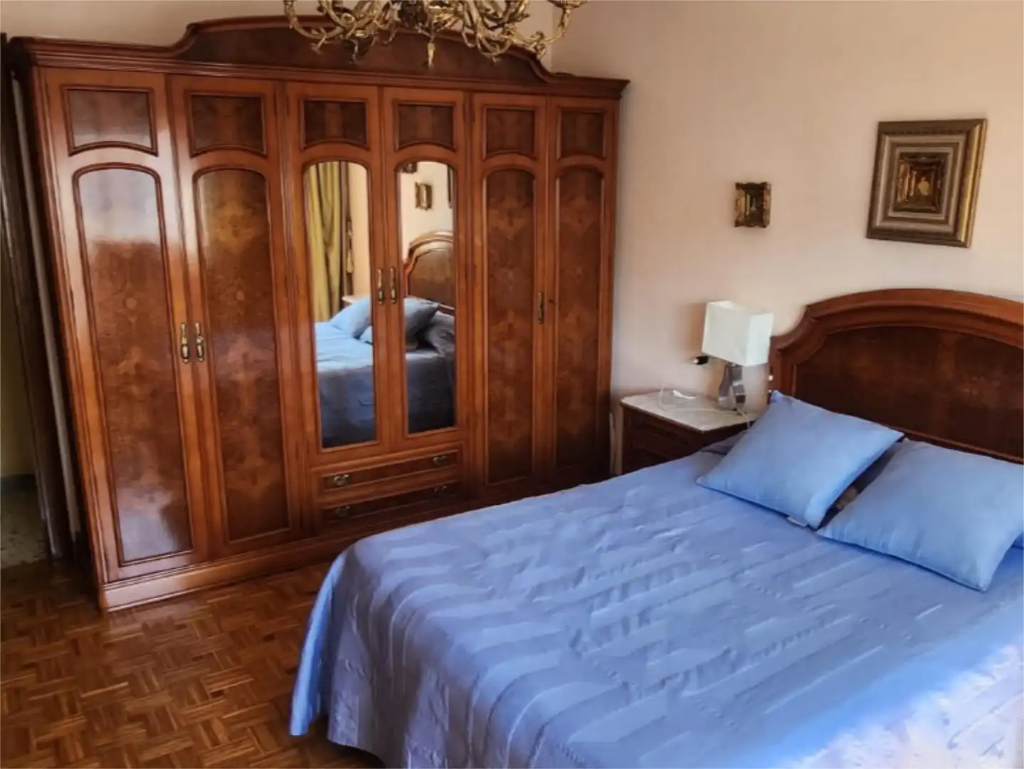 Flat for rent in Ronda das Fontiñas, 142, San Roque - As Fontiñas Bedroom of Flat for rent in Lugo with Heating and Furnished
