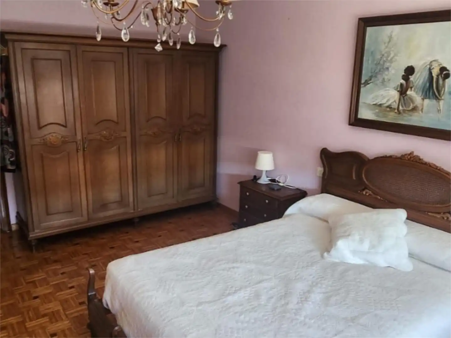 Flat for rent in Ronda das Fontiñas, 142, San Roque - As Fontiñas Bedroom of Flat for rent in Lugo with Heating and Furnished