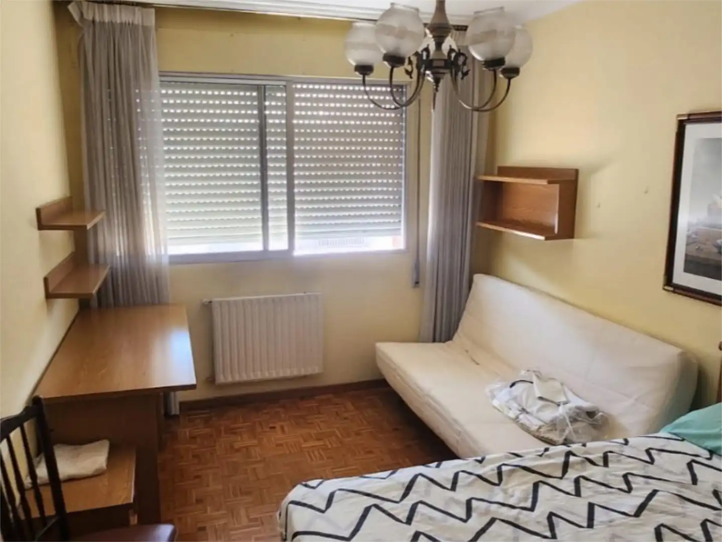 Flat for rent in Ronda das Fontiñas, 142, San Roque - As Fontiñas Bedroom of Flat for rent in Lugo with Heating and Furnished