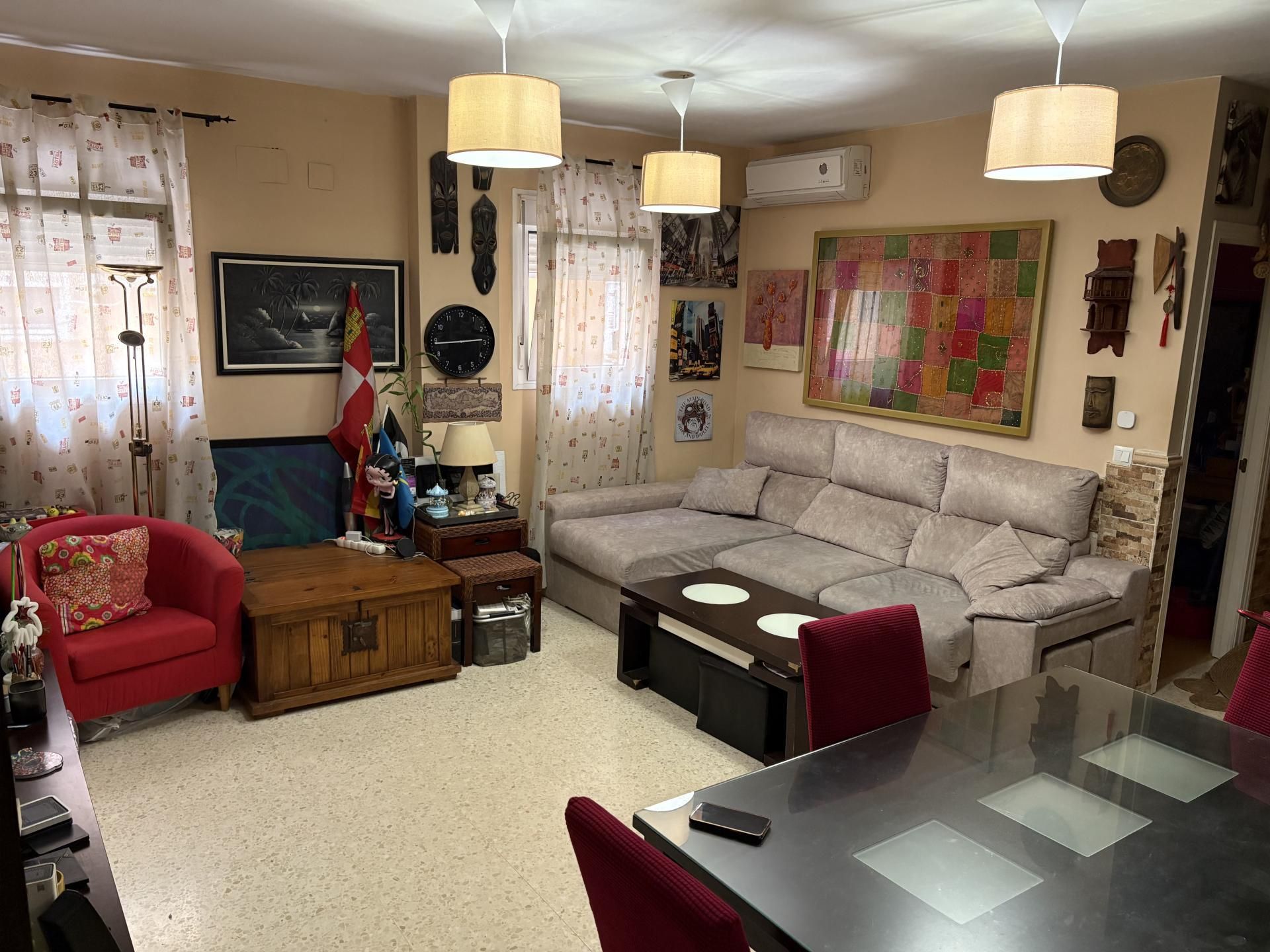Sala d'estar de Pis en venda en Jerez de la Frontera amb Aire condicionat, Piscina i Balcó