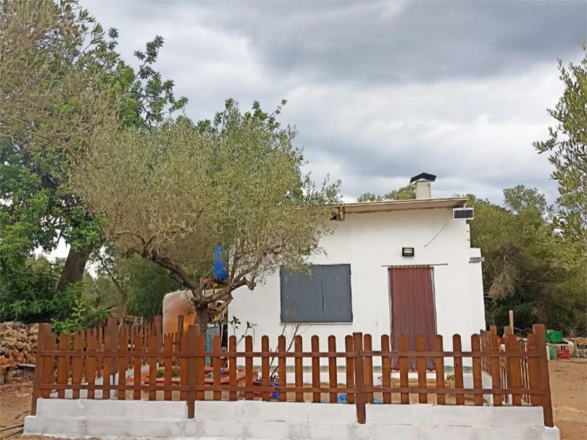 Vista exterior de Finca rústica en venda en Masdenverge amb Terrassa i Moblat