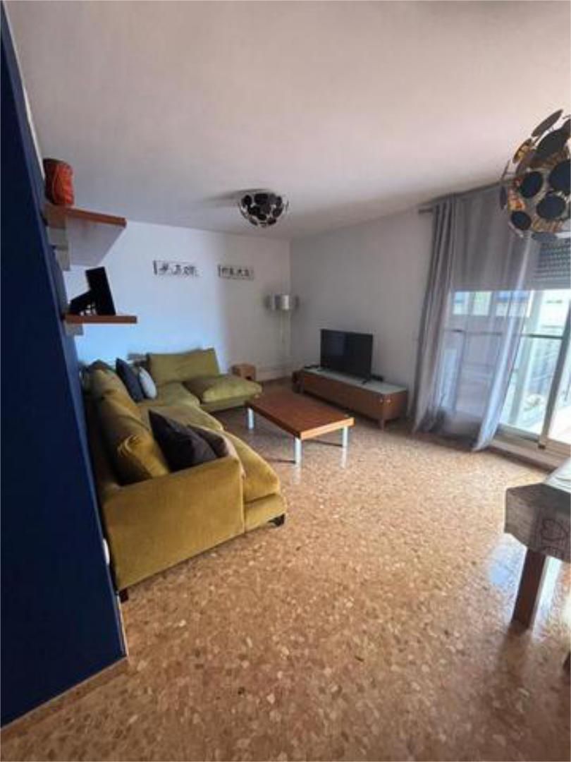 Sala d'estar de Àtic en venda en Bonrepòs i Mirambell amb Calefacció, Terrassa i Traster