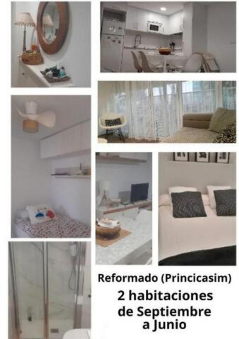 Bedroom of Flat to rent in Benicasim / Benicàssim  with Private garden