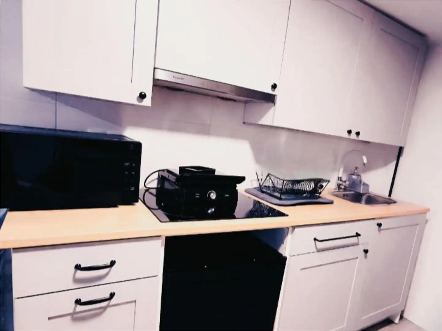 Kitchen of Apartments for rent in Castellón de la Plana / Castelló de la Plana  with Air Conditioner, Terrace and Furnished