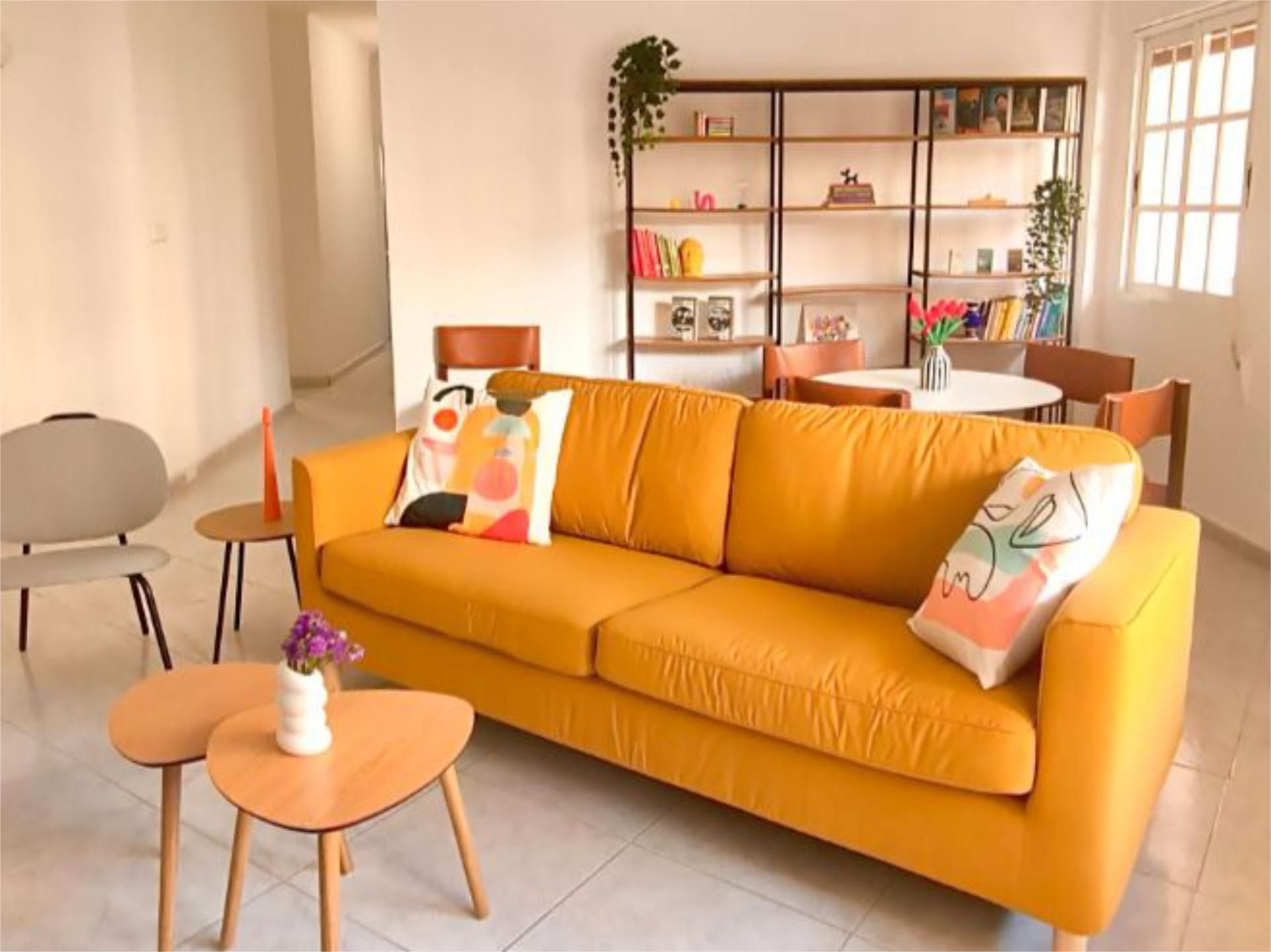 Living room of Flat to rent in Málaga Capital  with Air Conditioner and Terrace