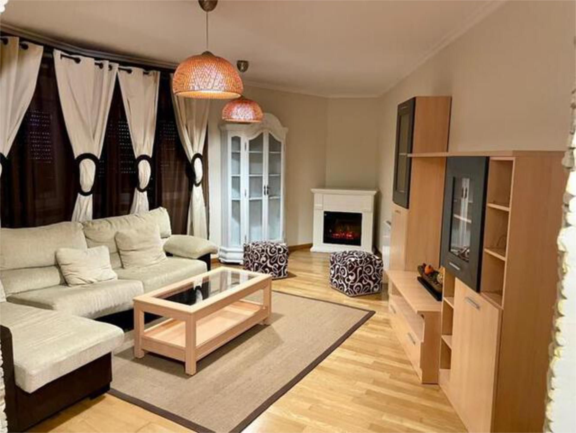 Living room of Flat to rent in Vilanova de Arousa  with Heating and Furnished