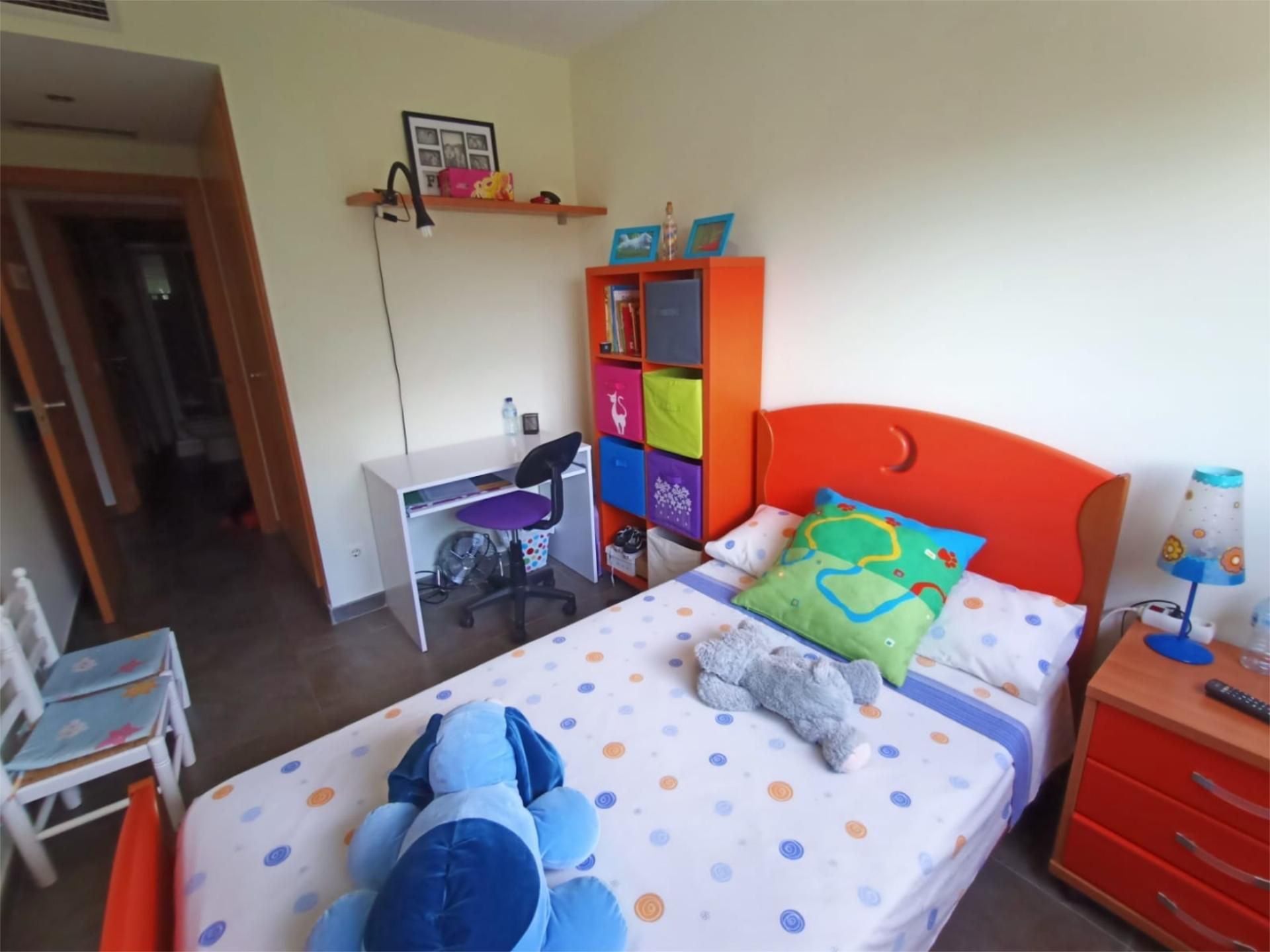 Bedroom of Flat to rent in La Pobla de Farnals  with Air Conditioner, Heating and Private garden