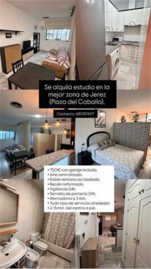 Bedroom of Apartment to rent in Jerez de la Frontera