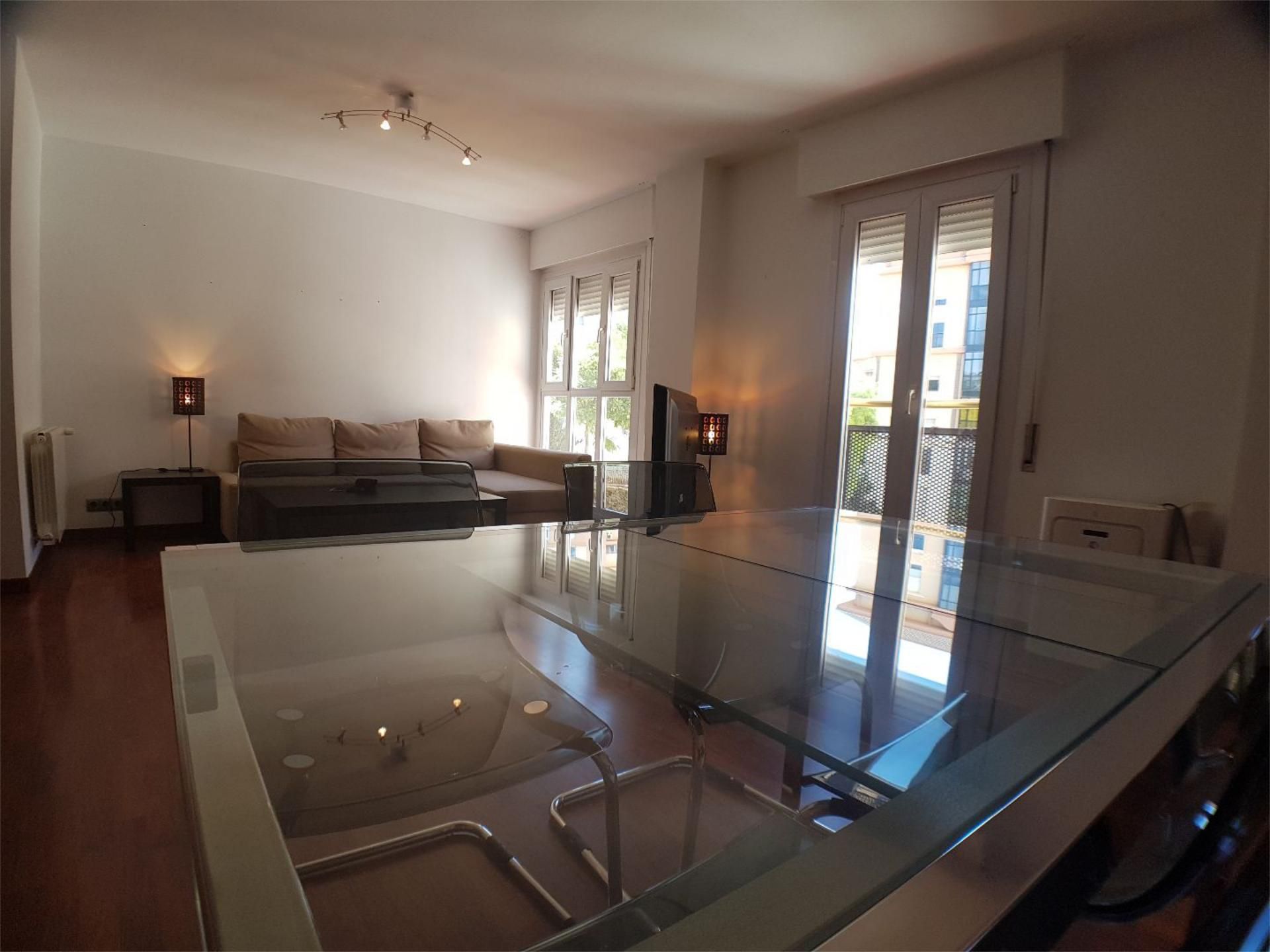 Living room of Flat to rent in  Huelva Capital  with Air Conditioner and Balcony