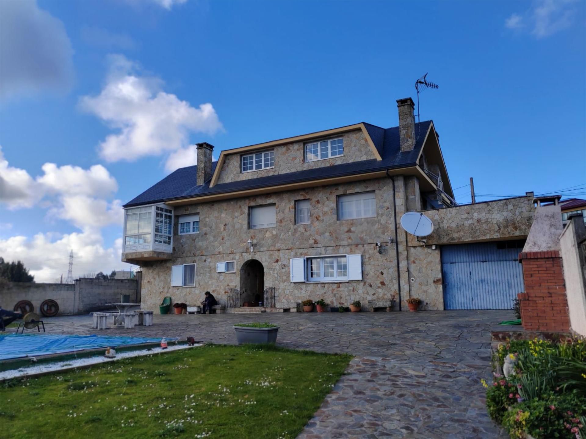 Exterior view of House or chalet for sale in A Coruña Capital   with Swimming Pool