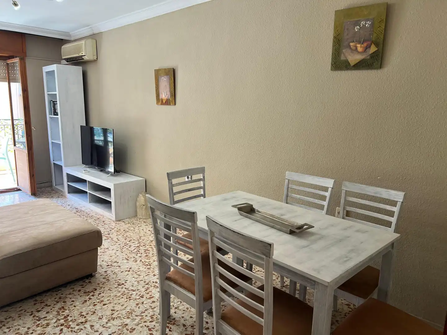 Esszimmer von Wohnung zur Miete in  Almería Capital mit Klimaanlage und Balkon
