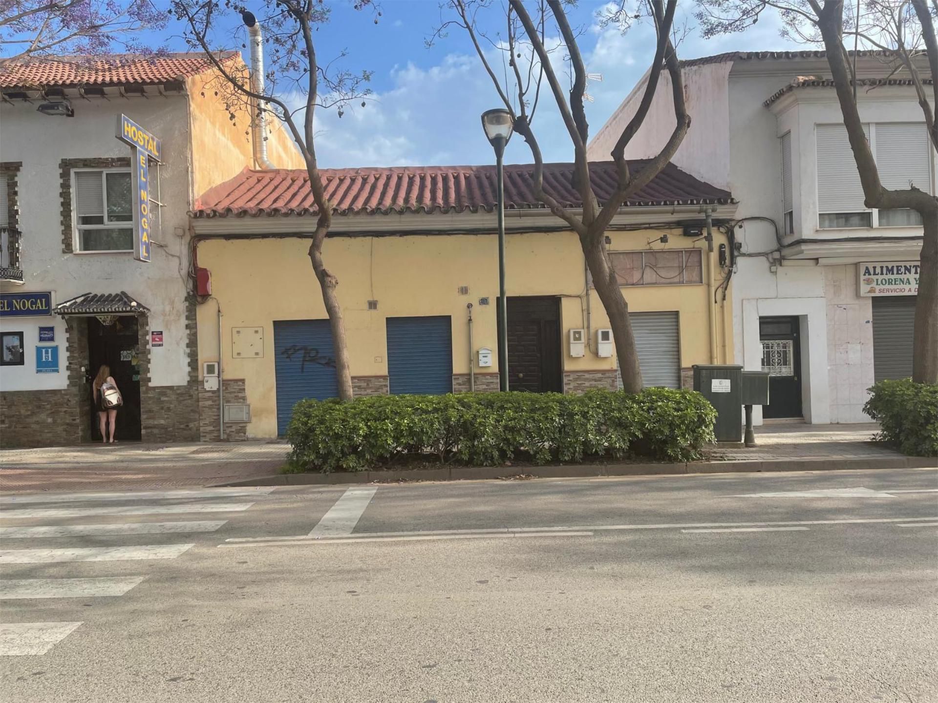 Exterior view of Single-family semi-detached for sale in Málaga Capital  with Terrace