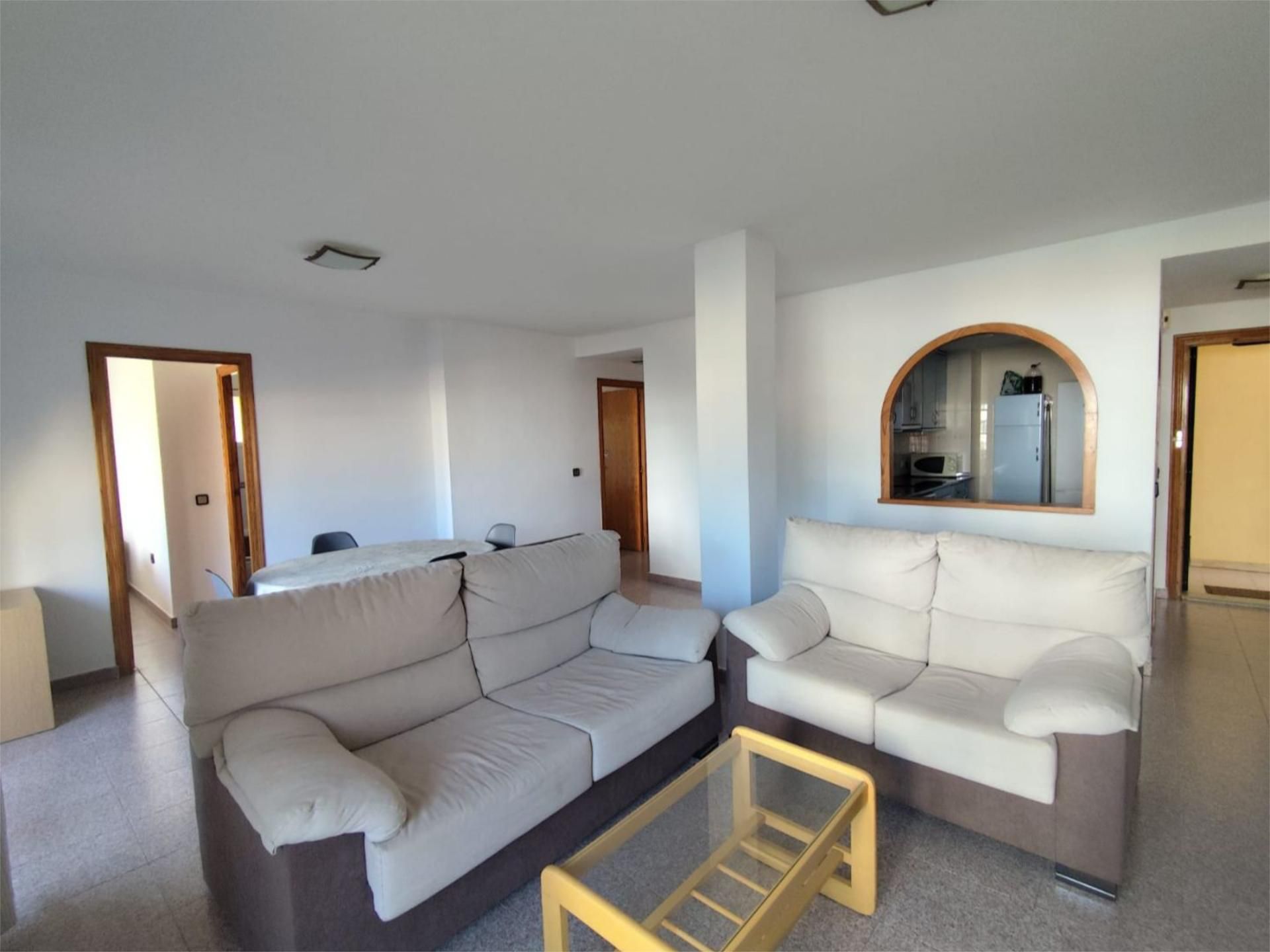 Living room of Apartment to rent in Pilar de la Horadada  with Air Conditioner, Heating and Private garden