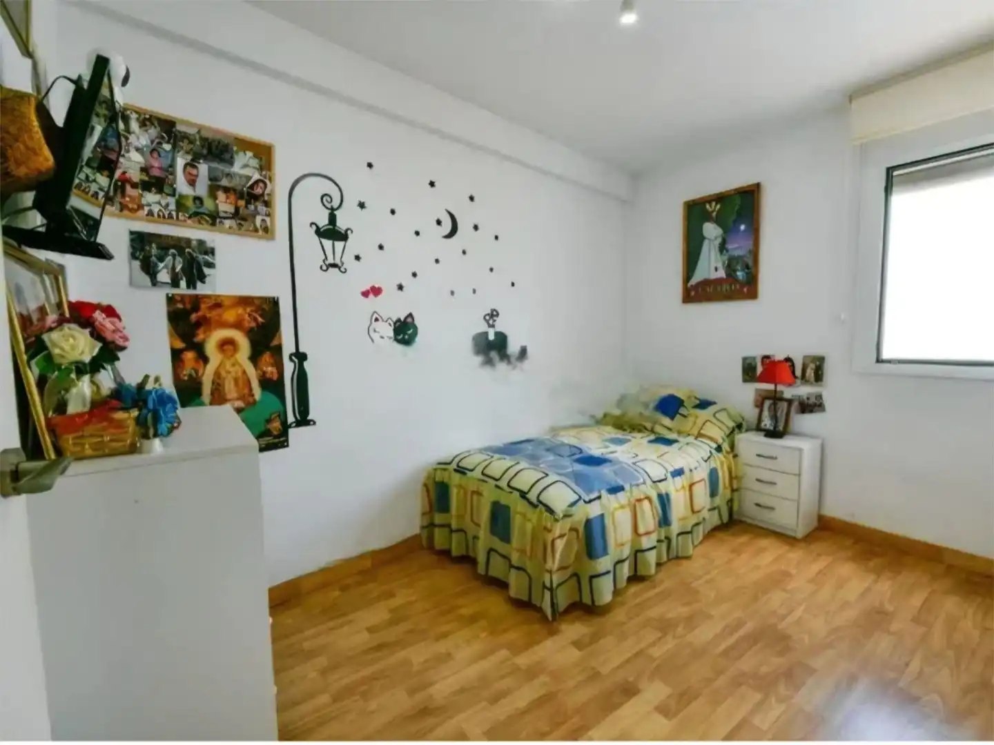 Habitación de Casa adosada en venta en Cuevas del Becerro con Parquet y Terraza