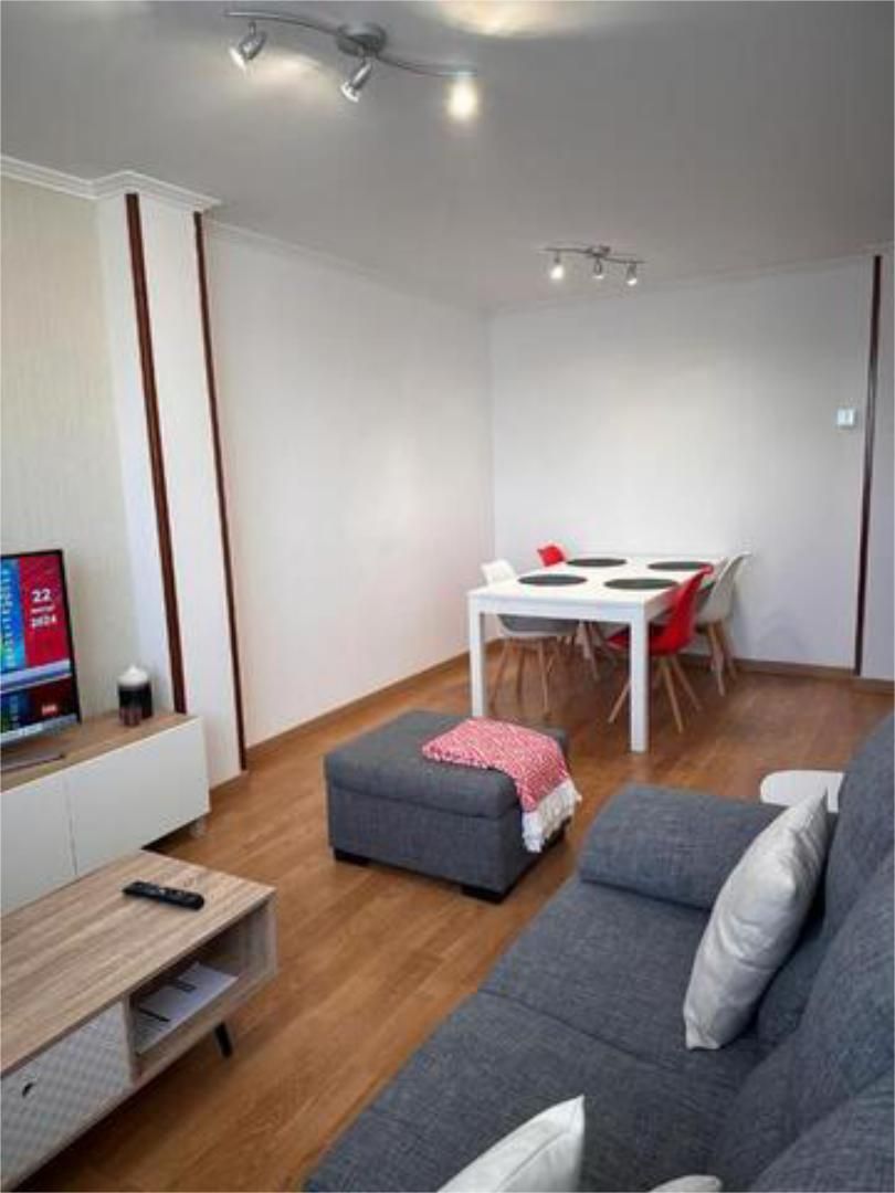 Living room of Flat to rent in Oroso  with Heating and Furnished