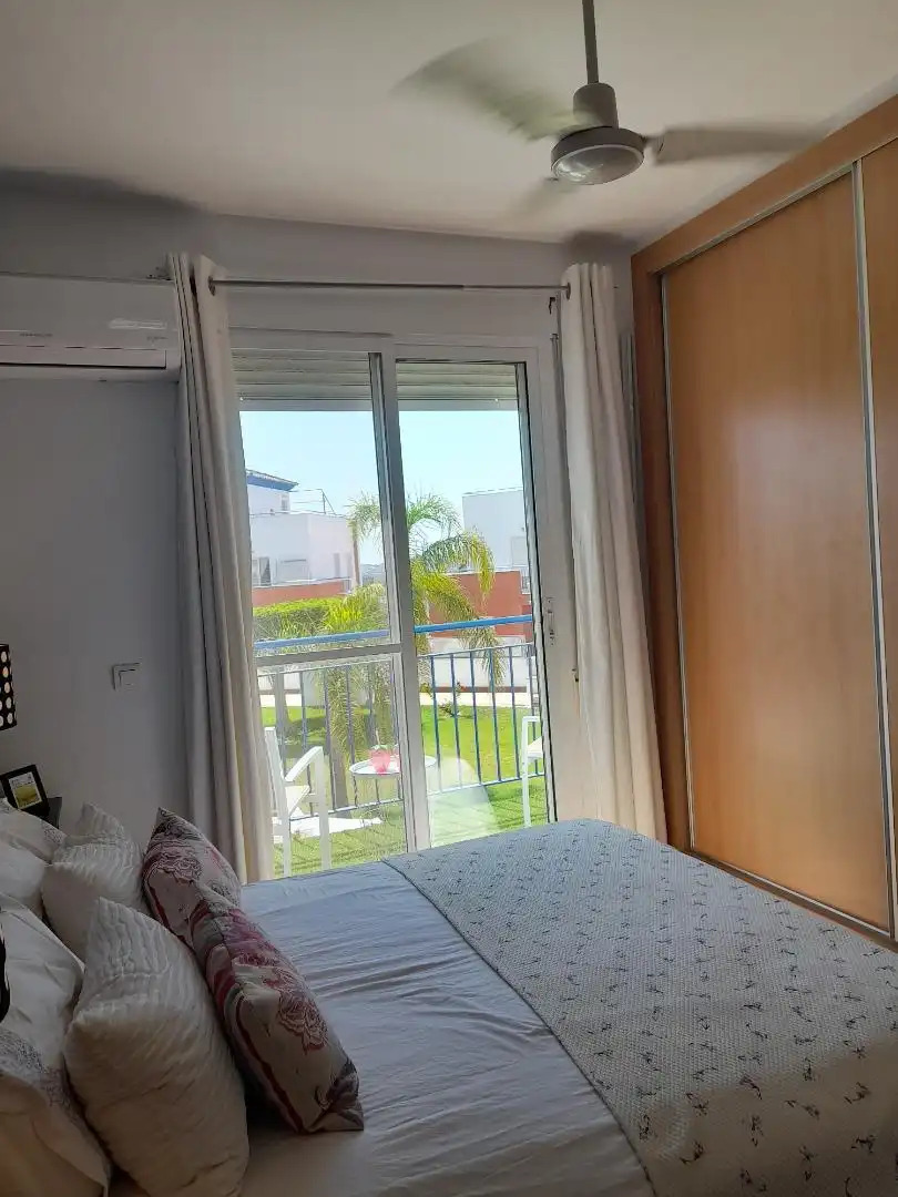 Bedroom of Duplexes for sale in Vera  with Air Conditioner, Terrace and Swimming Pool