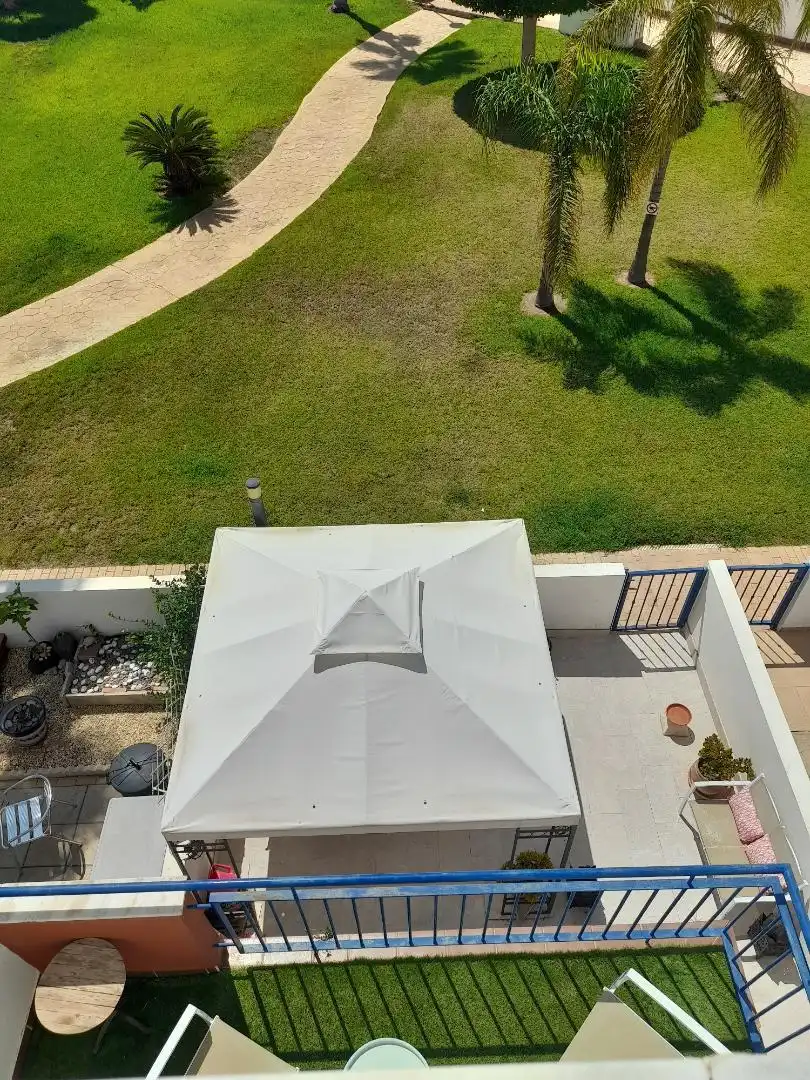 Garden of Duplexes for sale in Vera  with Air Conditioner, Terrace and Swimming Pool