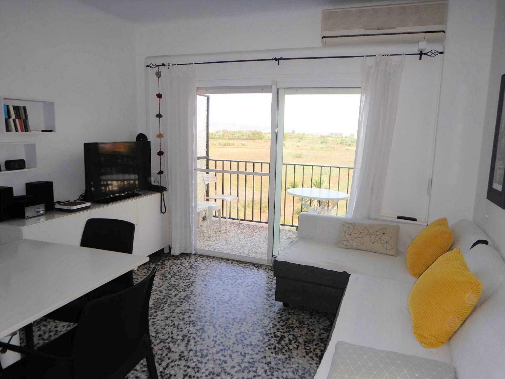 Dormitori de Apartament en venda en La Pobla de Farnals amb Aire condicionat, Terrassa i Piscina