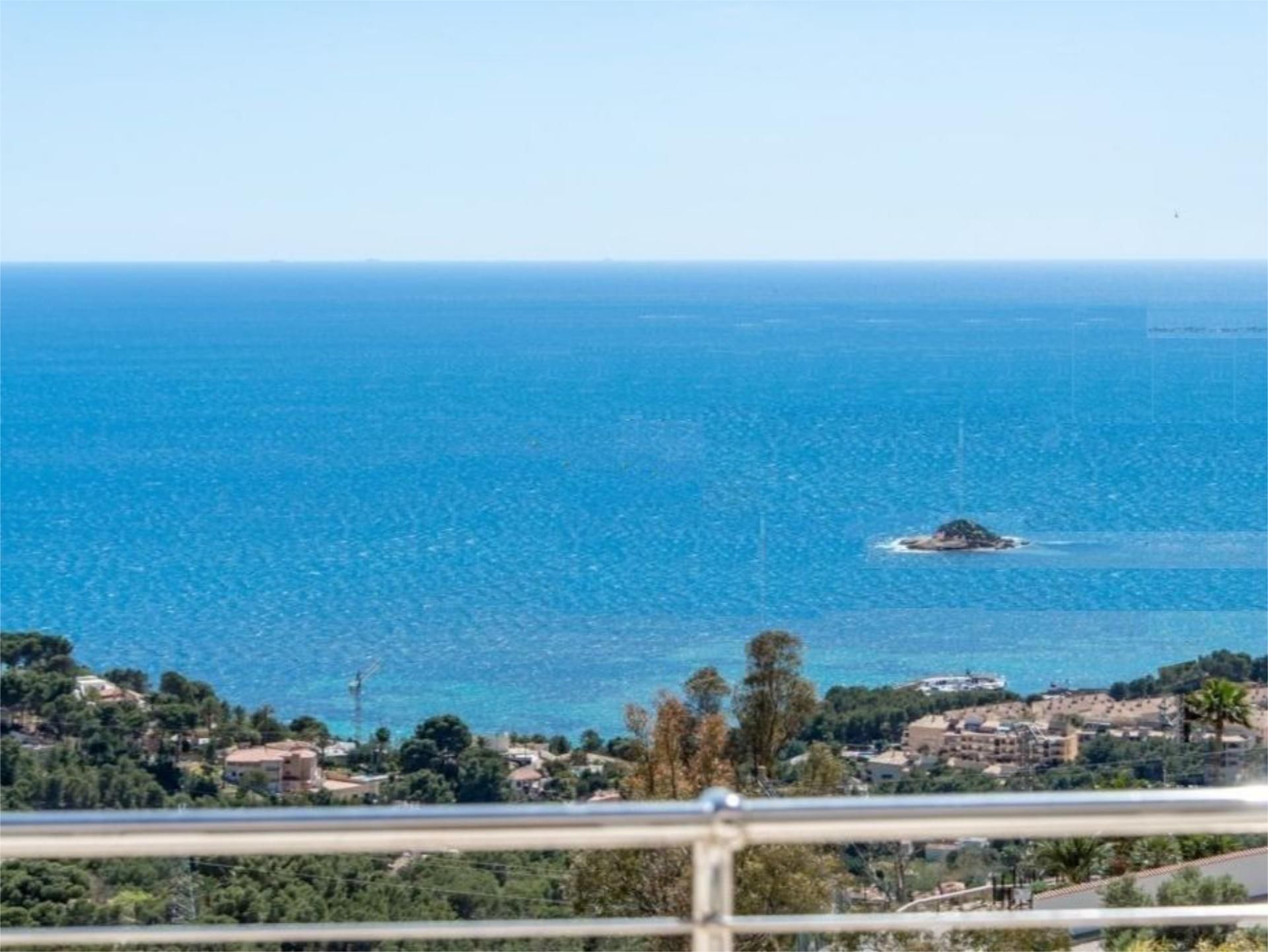 Exterior view of Flat for sale in Altea  with Air Conditioner, Terrace and Swimming Pool