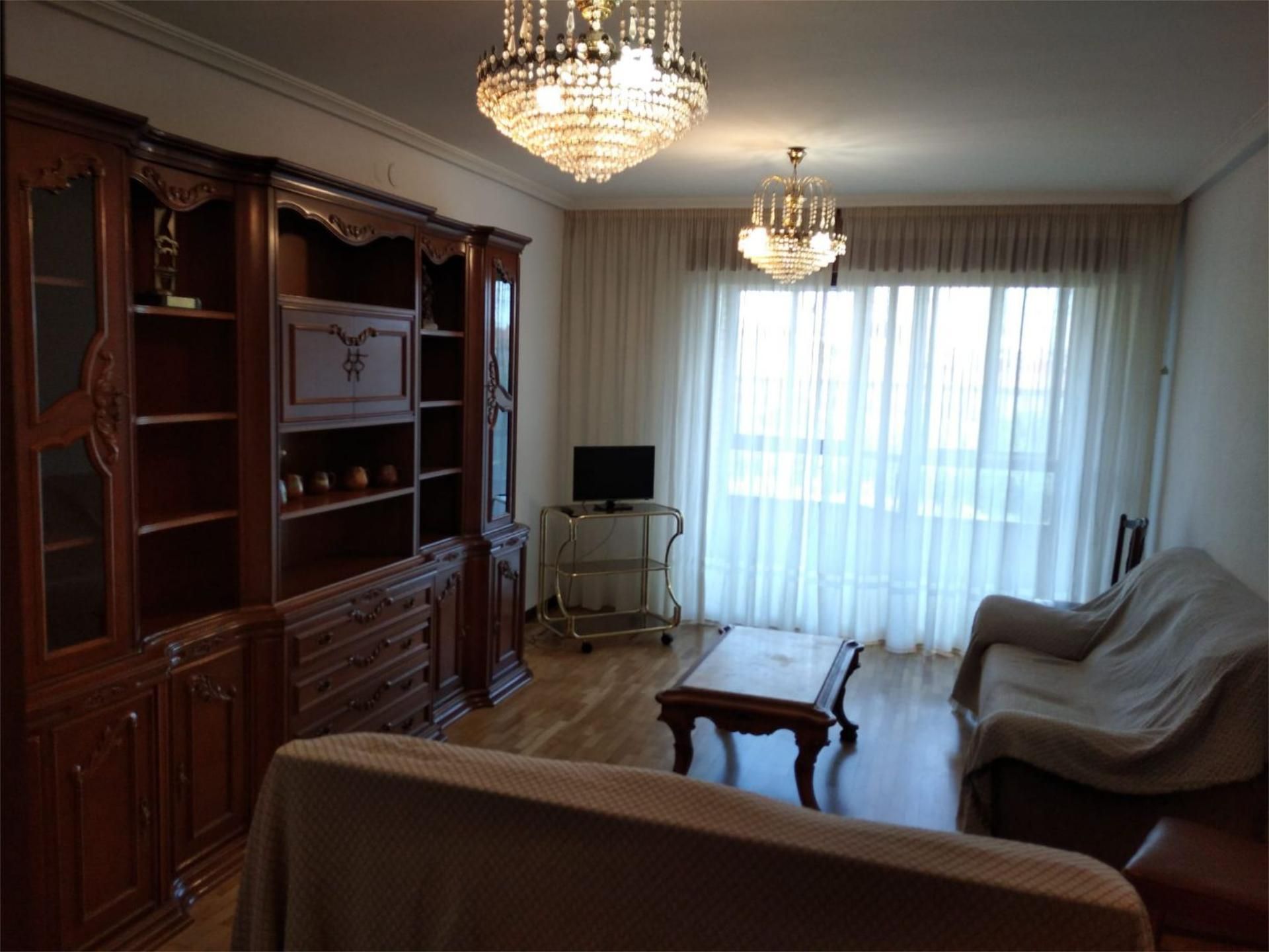 Living room of Flat to rent in León Capital   with Heating, Parquet flooring and Terrace