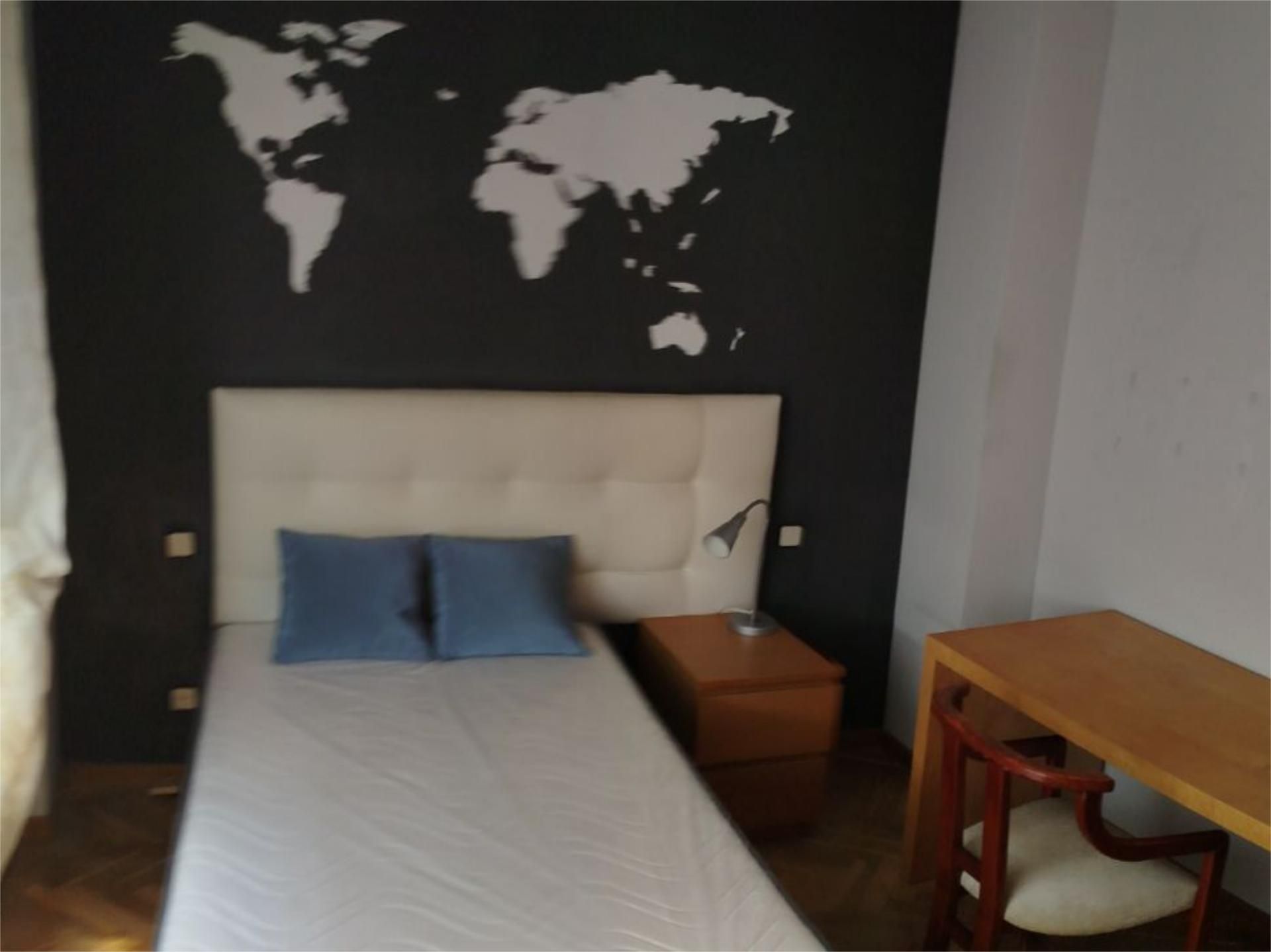 Bedroom of Flat to share in  Madrid Capital  with Air Conditioner, Heating and Parquet flooring