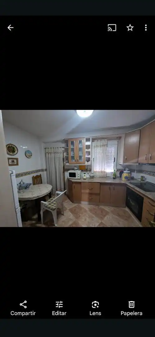 Casa adosada en venda a Calle la Redonda-A, Guadahortuna Cuina de Casa adosada en venda en Guadahortuna amb Jardí privat, Terrassa i Traster