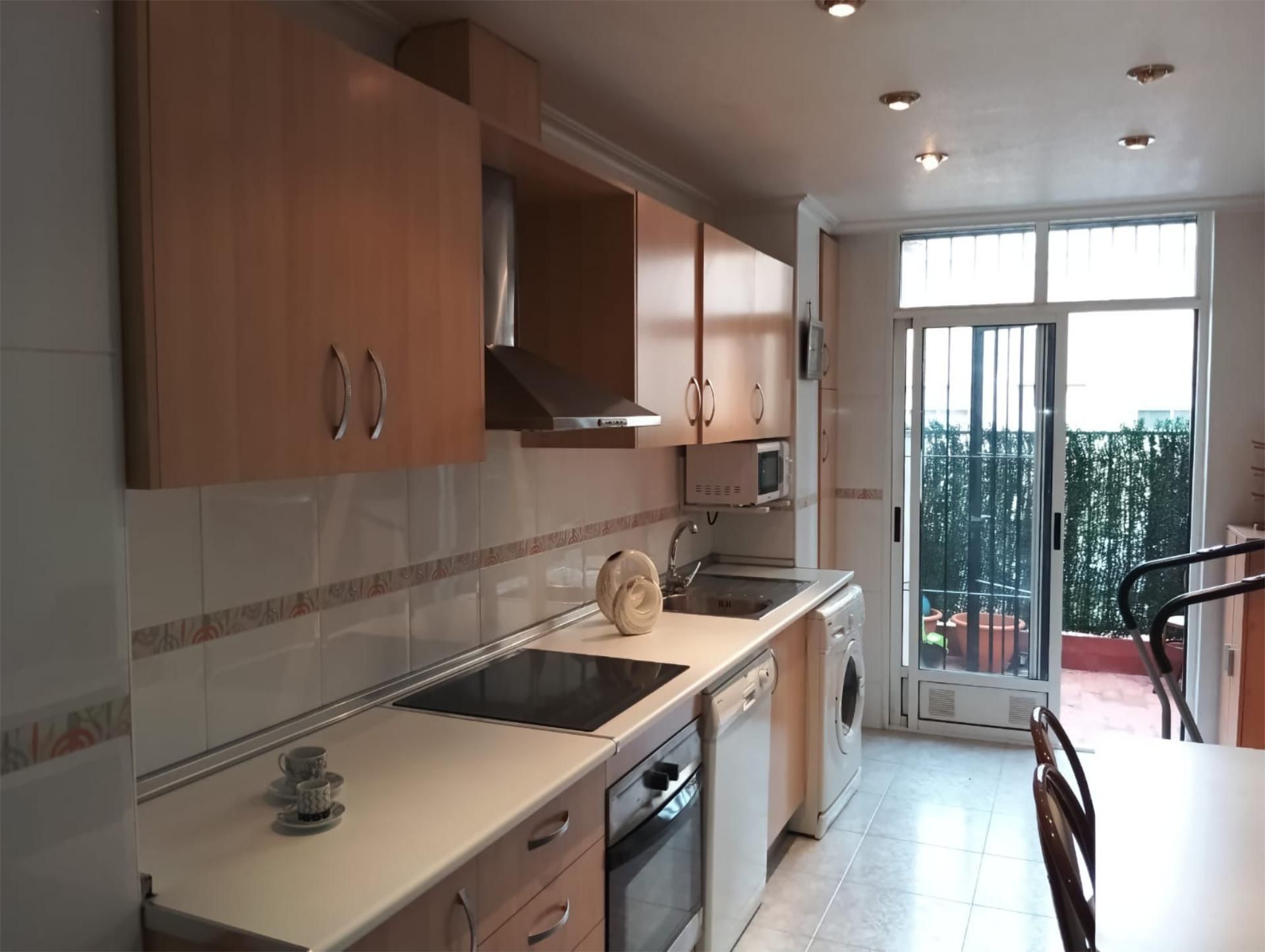 Kitchen of Flat to rent in  Murcia Capital  with Air Conditioner, Parquet flooring and Furnished