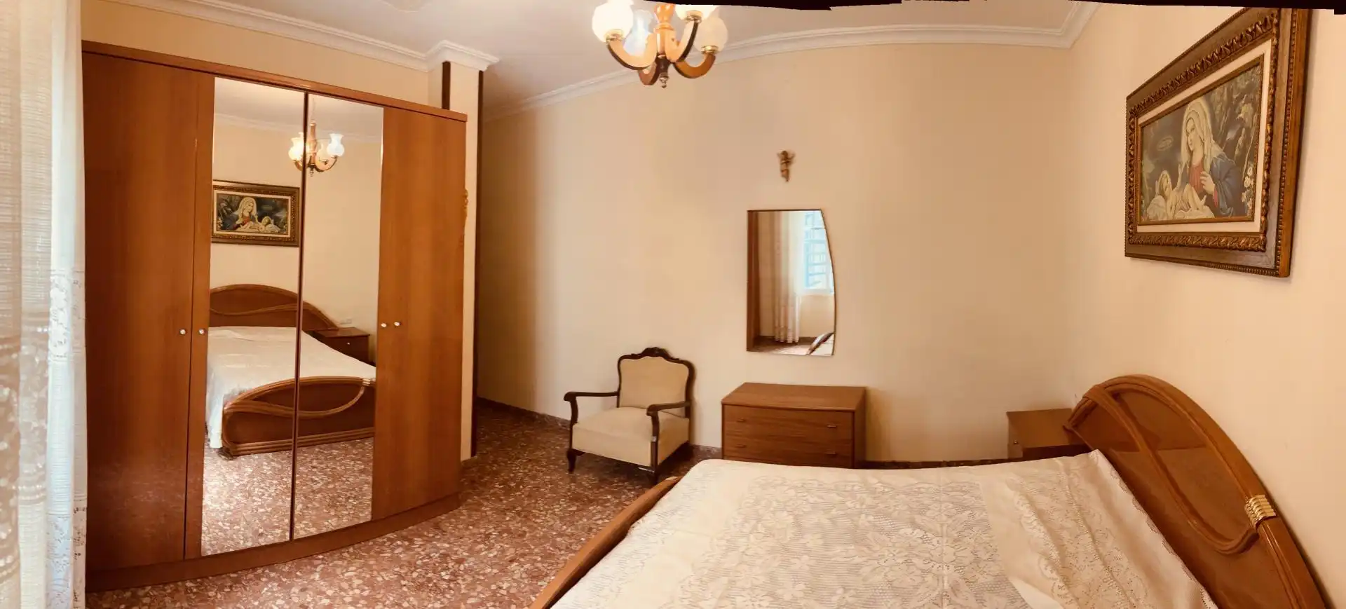 Dormitori de Casa adosada en venda en La Guardia de Jaén amb Aire condicionat, Terrassa i Balcó