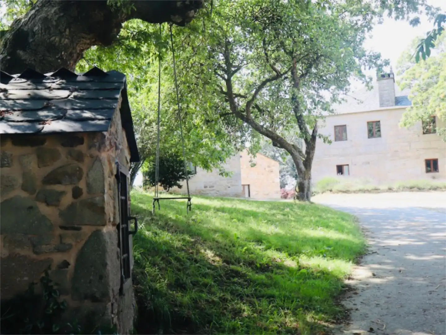 Garden of Flat for sale in Friol  with Heating, Private garden and Terrace