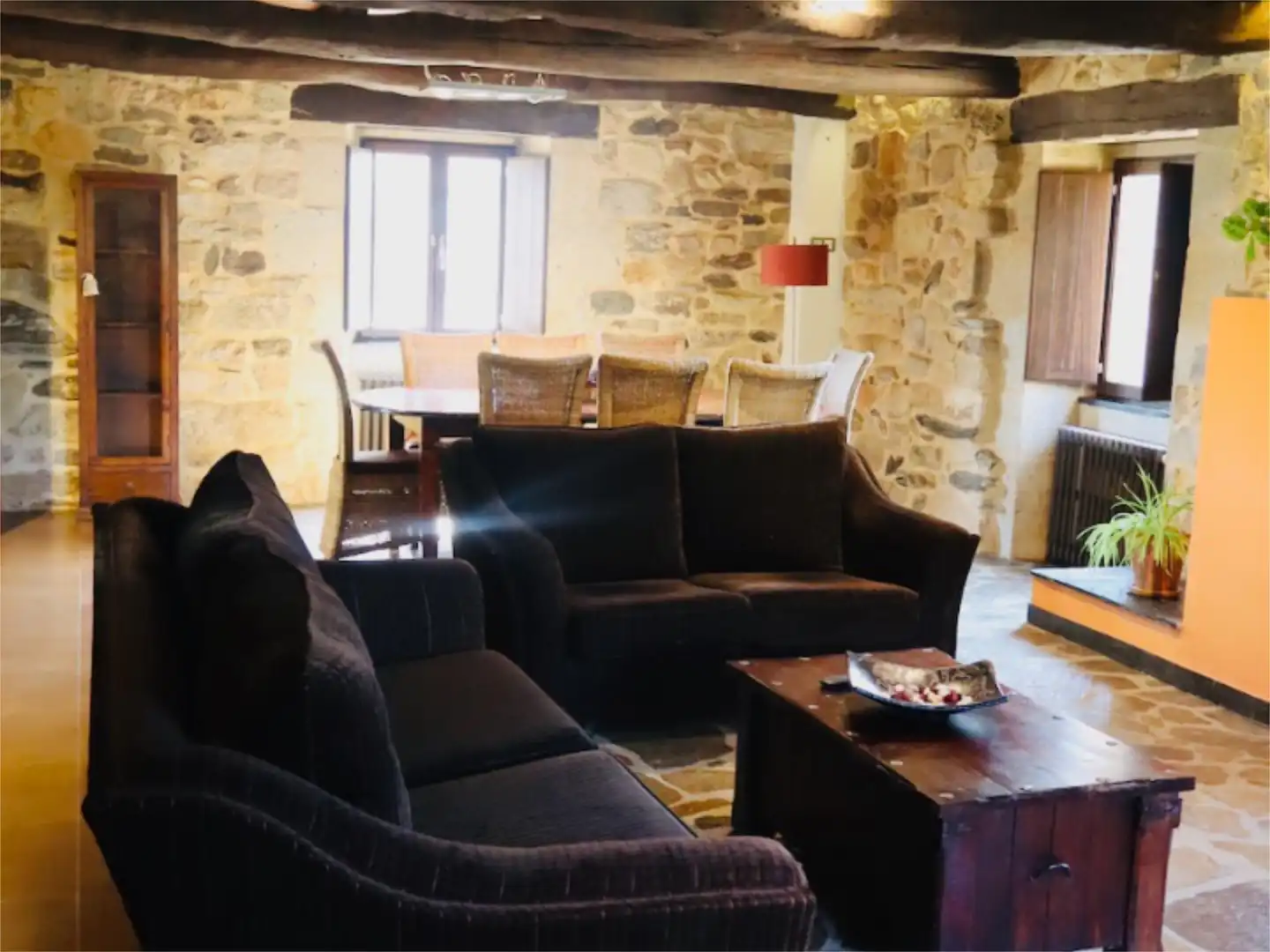 Living room of Flat for sale in Friol  with Heating, Private garden and Terrace