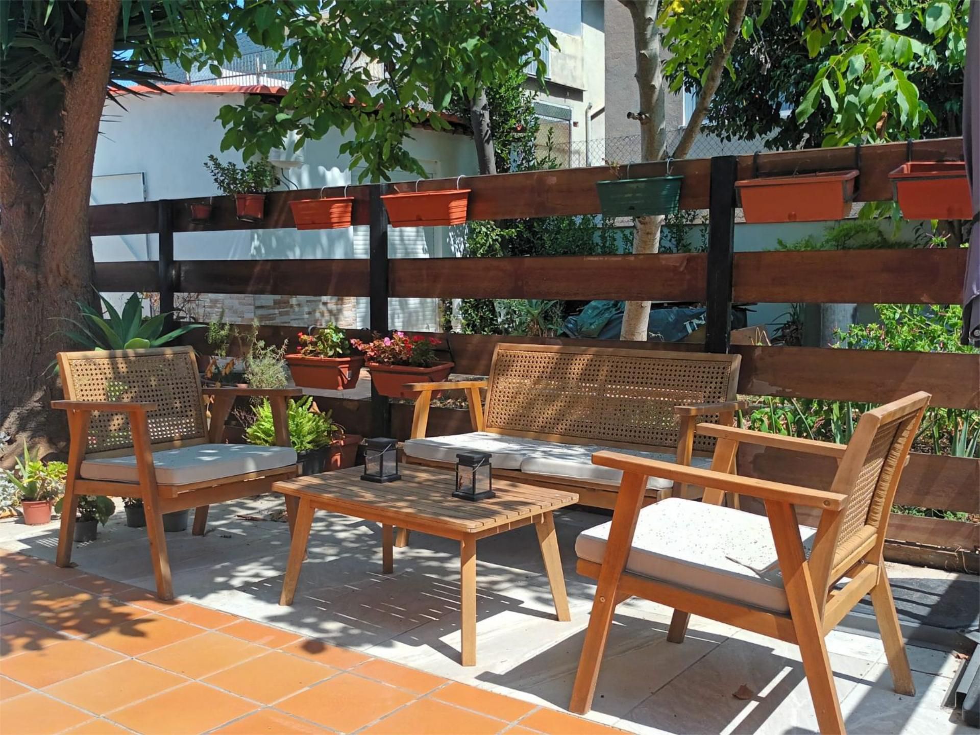 Terrace of Planta baja to share in Barberà del Vallès  with Air Conditioner, Heating and Private garden