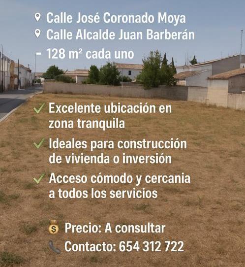 Land for sale in Calle Alcalde Juan Barberán Fernández, 6, Villacarrillo, Jaén - image 1 Photo 1 of Land for sale in Calle Alcalde Juan Barberán Fernández, 6, Villacarrillo, Jaén