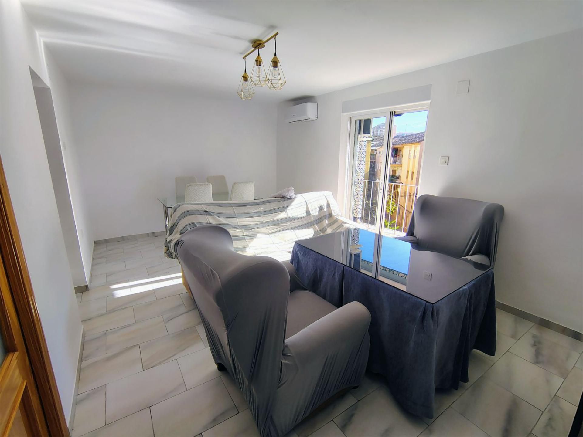 Bedroom of Flat to rent in  Granada Capital  with Air Conditioner, Heating and Furnished