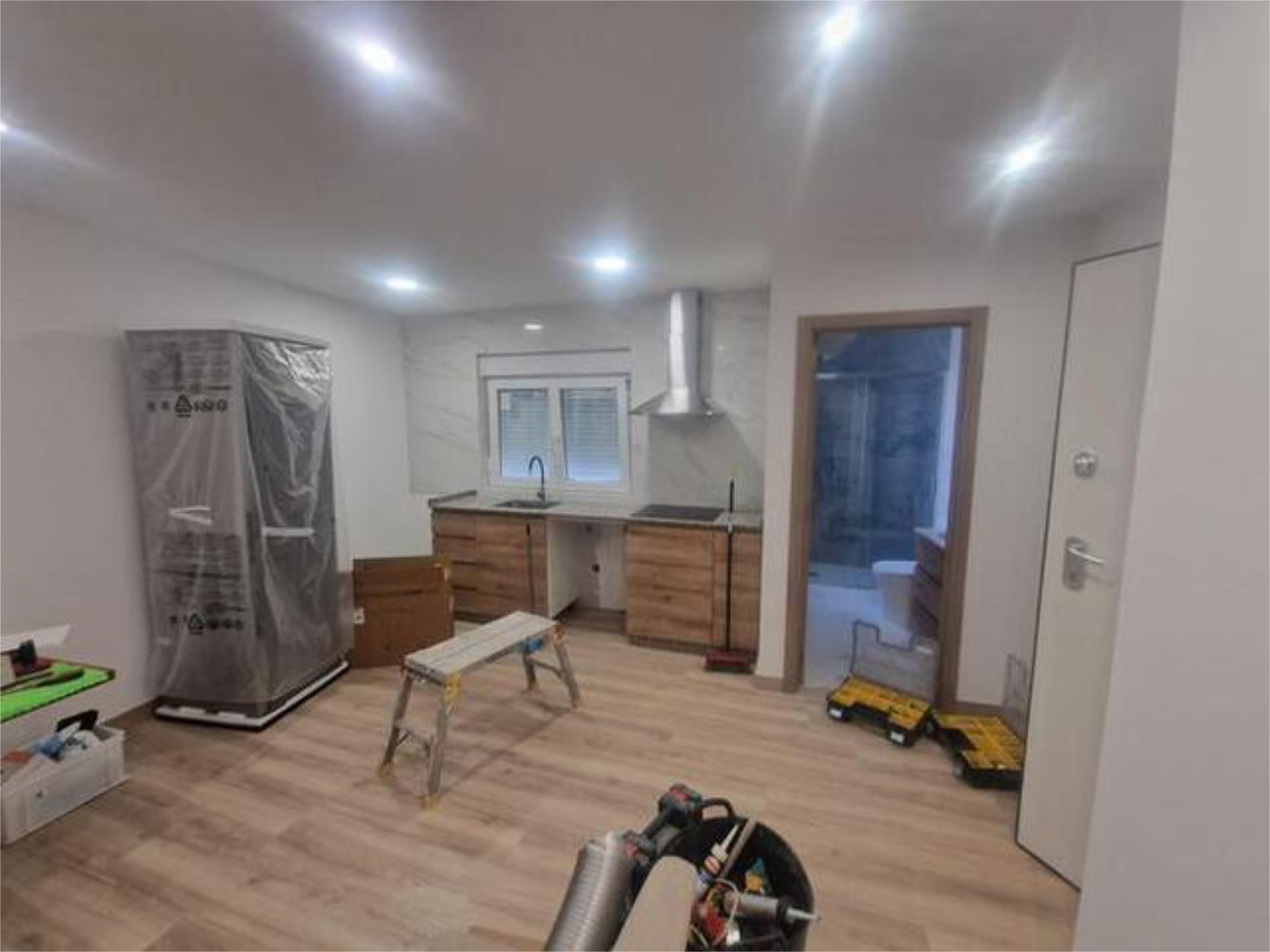 Kitchen of Flat to rent in Lugo Capital  with Heating and Furnished