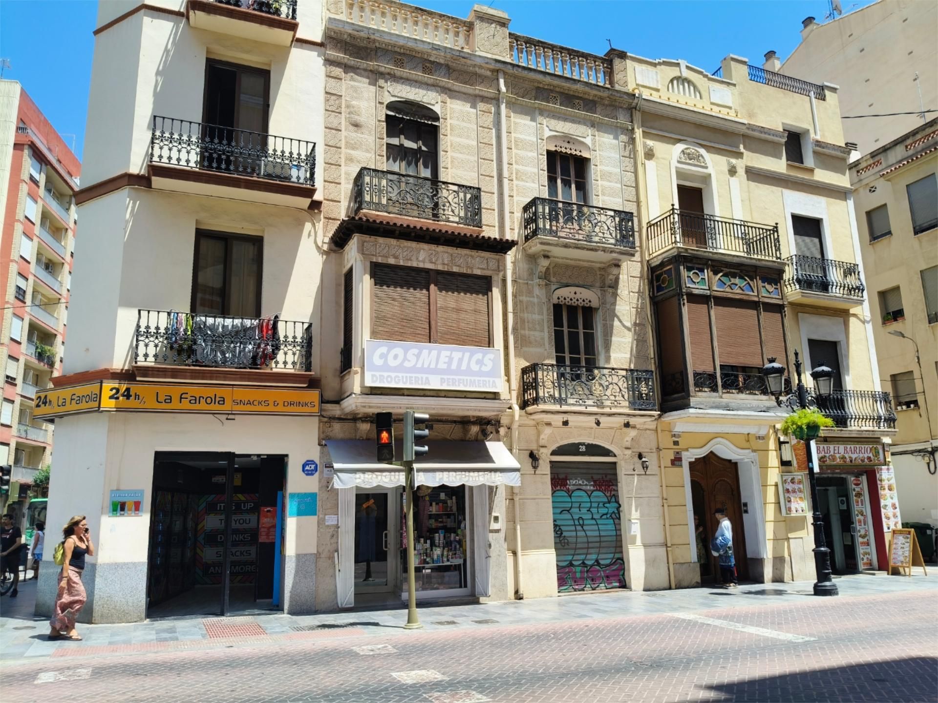 Vista exterior de Pis de lloguer en Castellón de la Plana / Castelló de la Plana amb Terrassa i Balcó