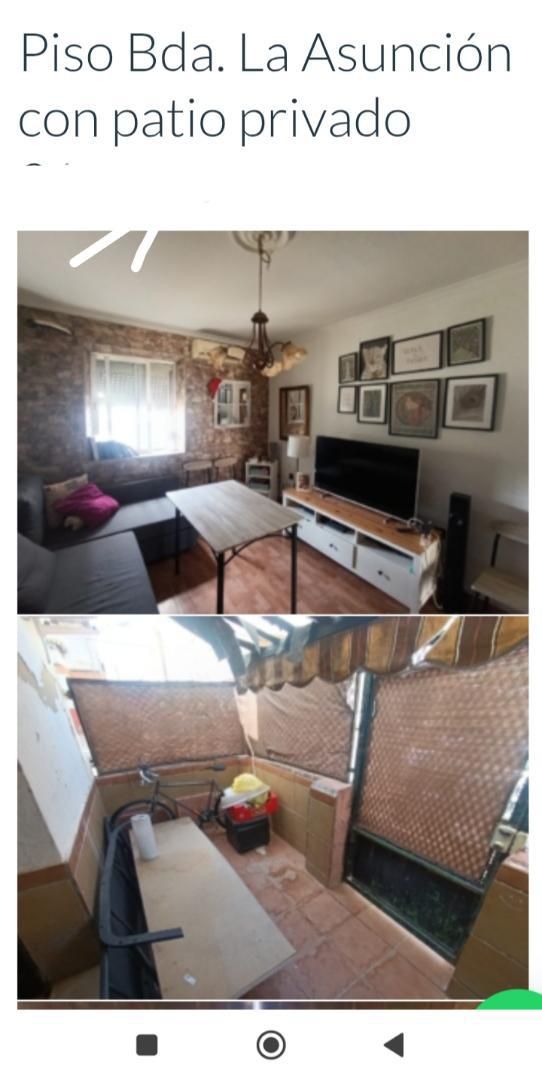 Sala de estar de Piso en venta en Jerez de la Frontera con Aire acondicionado, Terraza y Lavadora