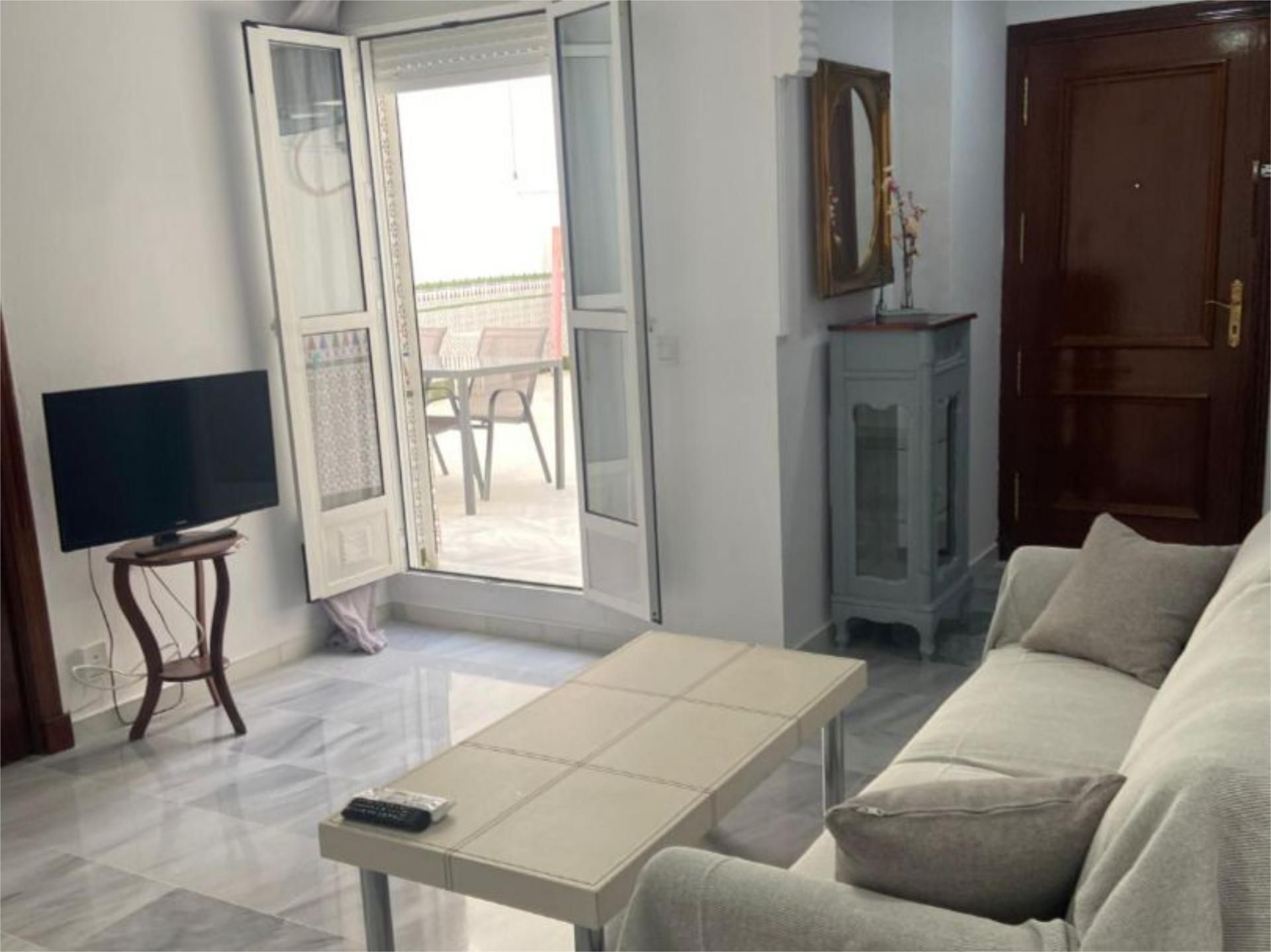 Sala d'estar de Pis de lloguer en  Cádiz Capital amb Aire condicionat, Calefacció i Terrassa