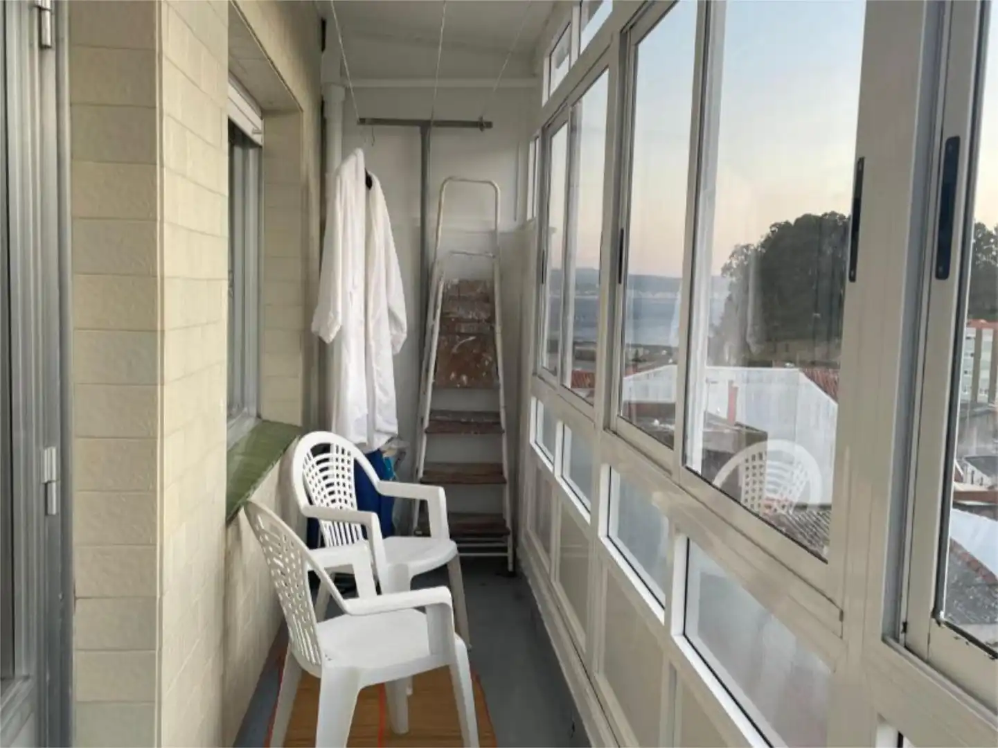 Terrasse von Wohnung zum Verkauf in Ponteceso mit Terrasse, Möbliert und Balkon