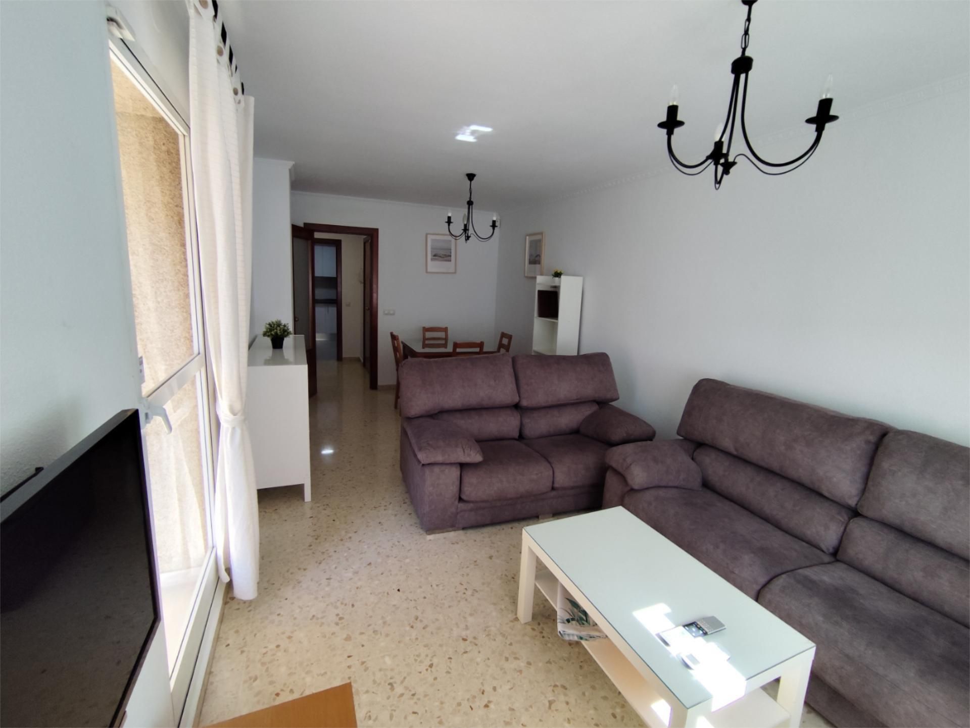 Sala d'estar de Pis de lloguer en Málaga Capital amb Aire condicionat, Calefacció i Parquet
