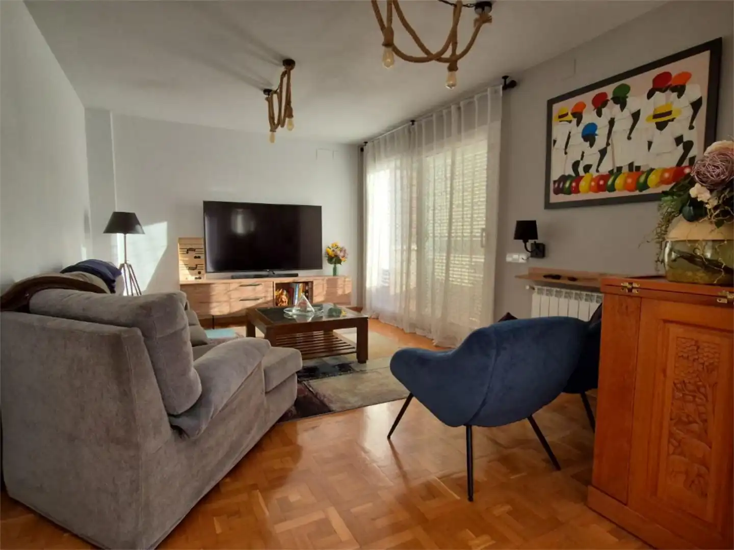Casa o xalet en venda a Carrer Josep Vidal, 39, Piera Sala d'estar de Casa o xalet en venda en Piera amb Calefacció, Jardí privat i Parquet