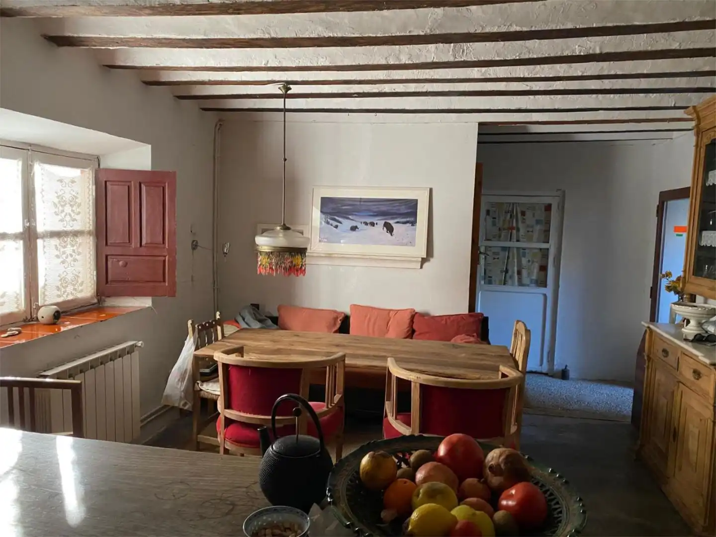 Casa adosada en venta en Calle Caballeros Santiaguistas, 4, Segura de la Sierra Comedor de Casa adosada en venta en Segura de la Sierra con Calefacción, Terraza y Balcón