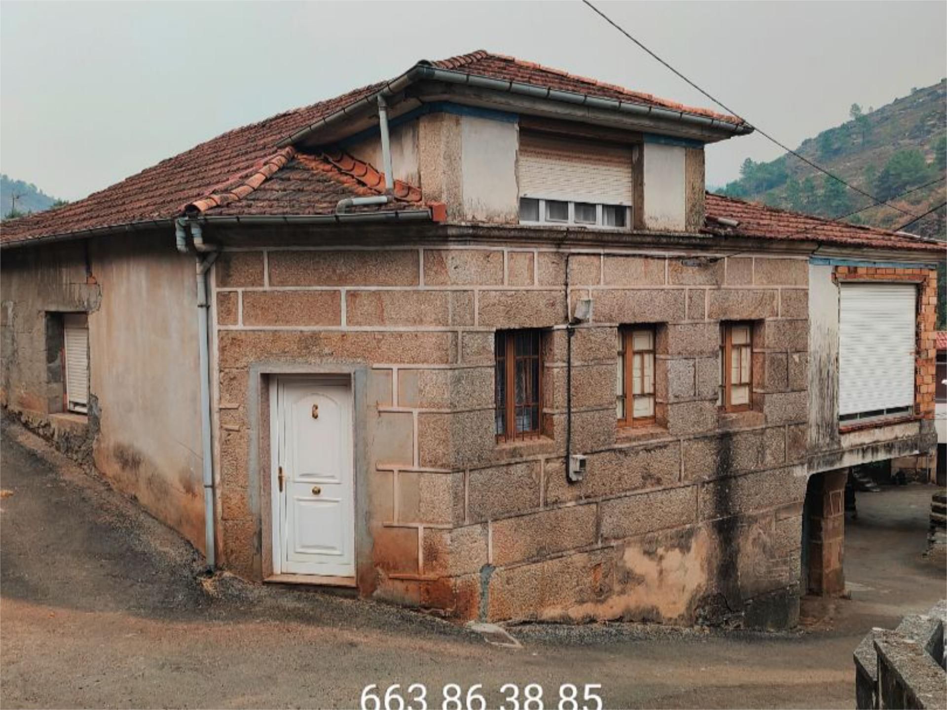 Vista exterior de Casa o xalet en venda en Laza