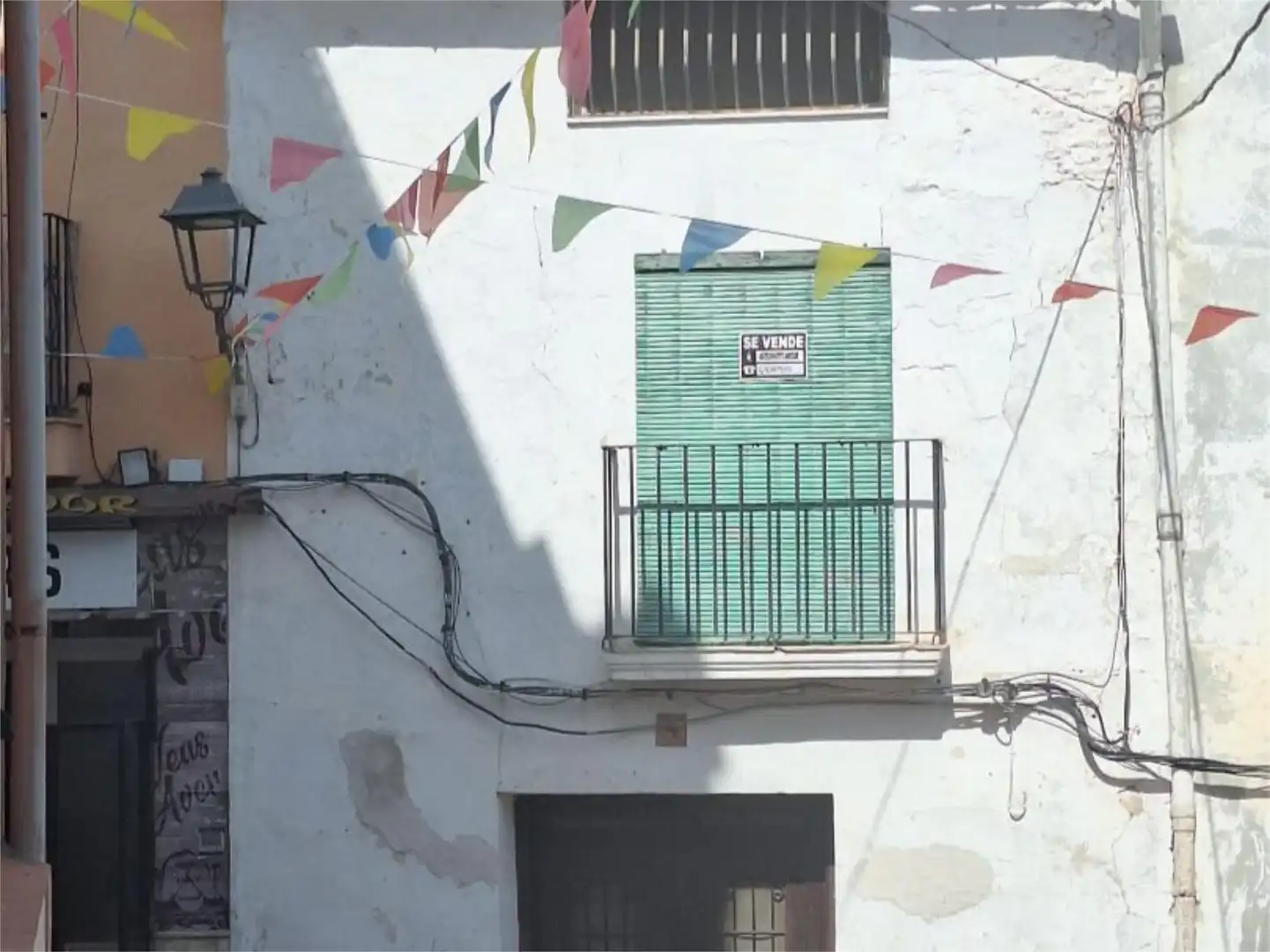 Vista exterior de Casa adosada en venta en Benafer con Balcón