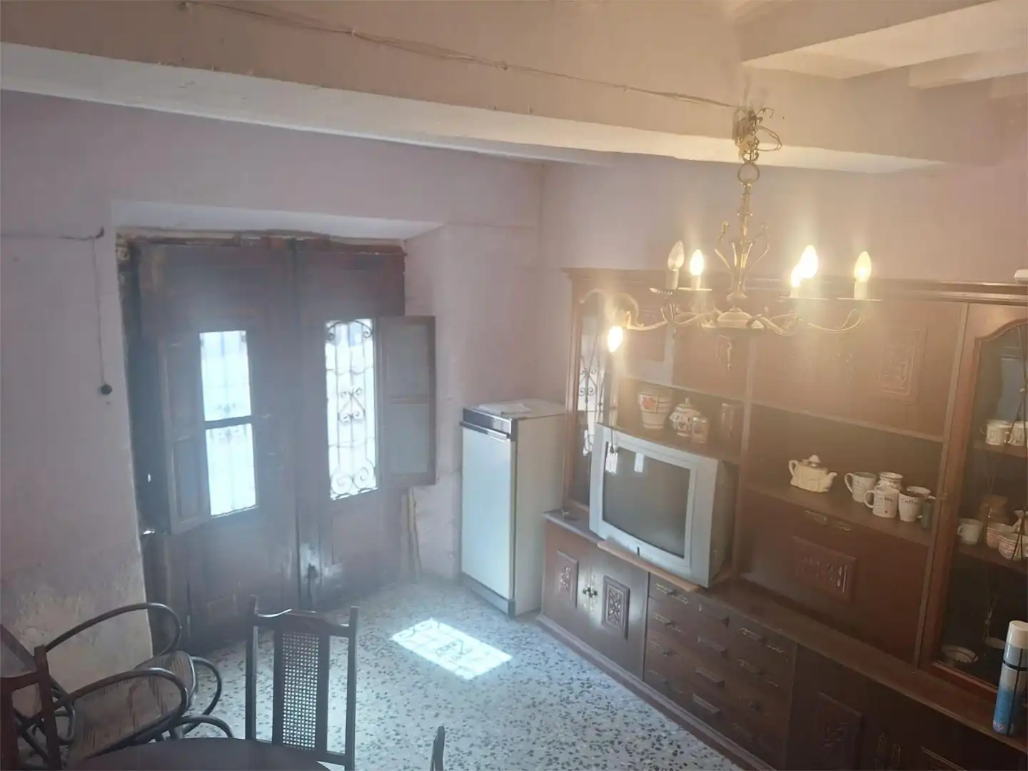 Sala de estar de Casa adosada en venta en Benafer con Balcón