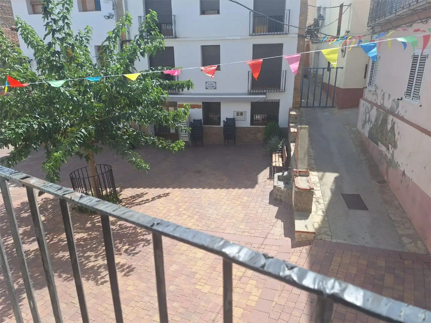 Vista exterior de Casa adosada en venta en Benafer con Balcón