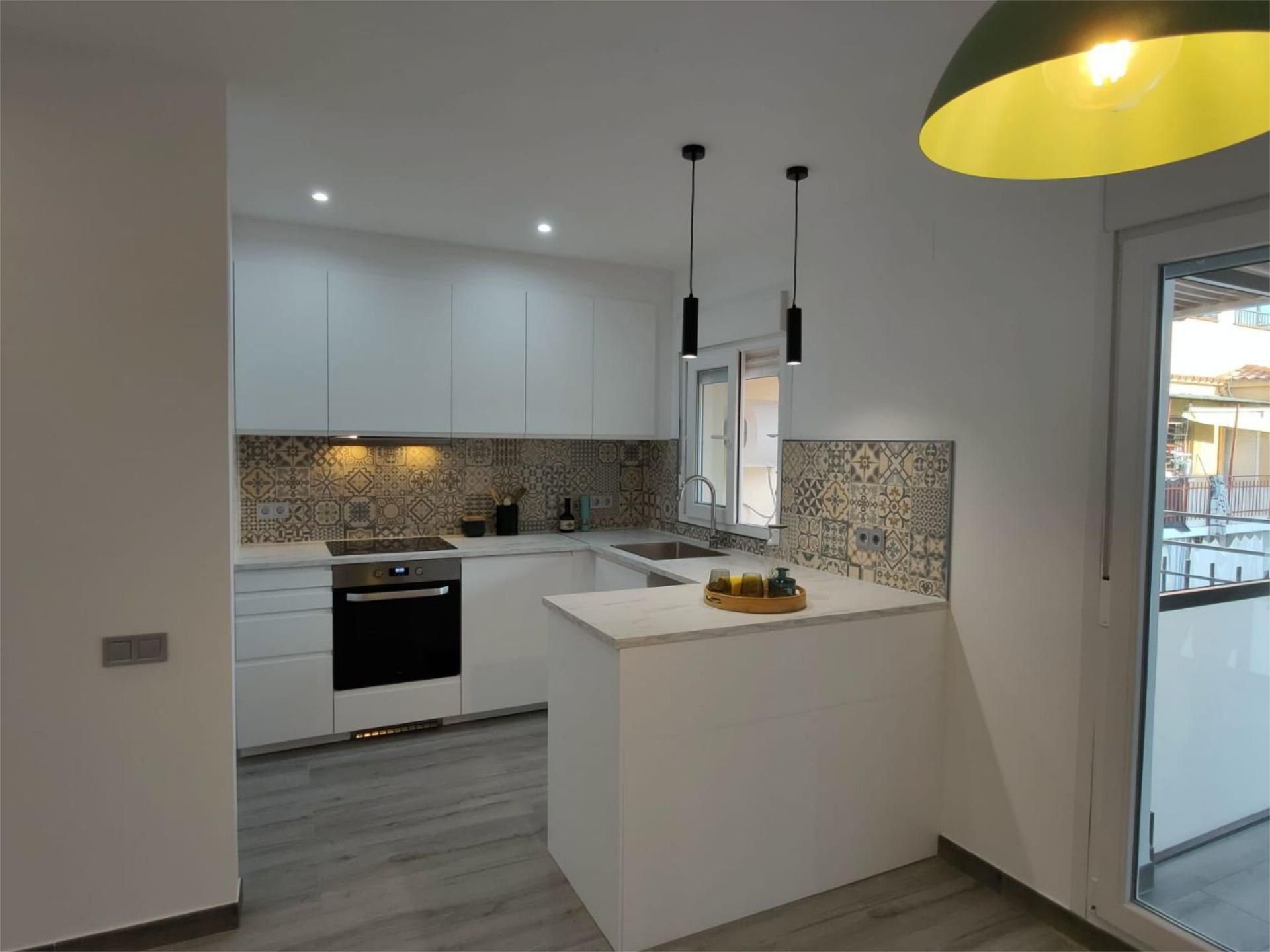Kitchen of Attic for sale in Canovelles  with Air Conditioner, Terrace and Balcony