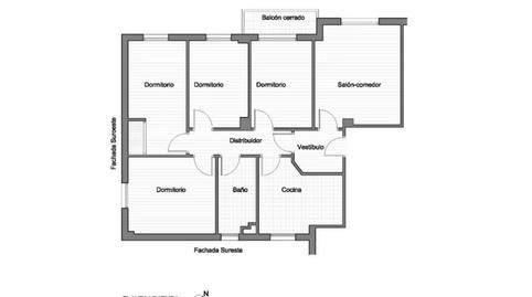 Foto 4 de Pis en venda a Calle Doctor José Luis Santamaría, 1, El Carmen - Barrio Gimeno, Burgos