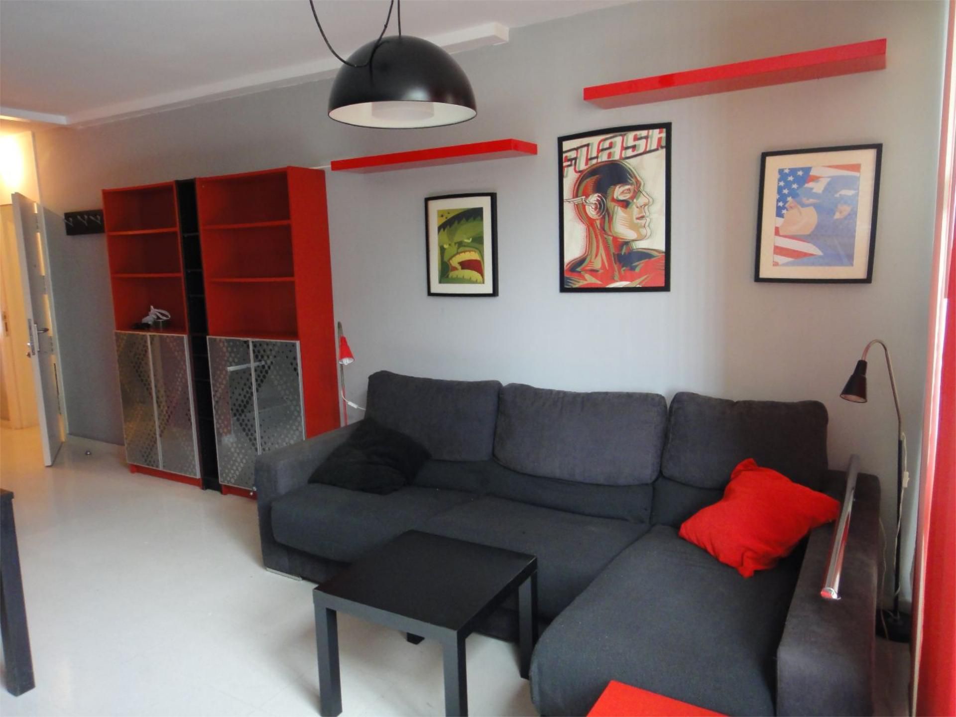 Living room of Flat to rent in  Ceuta Capital  with Terrace and Furnished